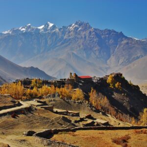 Himalaya bjergene i Nepal